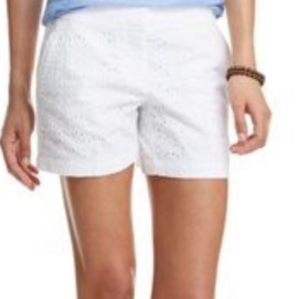 🌟NEW🌟White eyelet Cynthia Rowley shorts